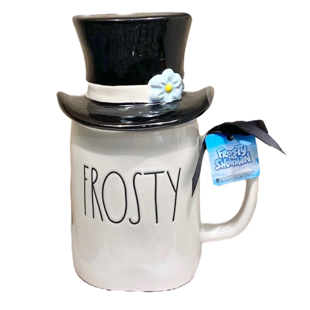 NEW ✨2022 Frosty Rae Dunn Winter January Coffee Mug Snowman Collection